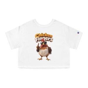 Chicken Fingers Cropped Tee
