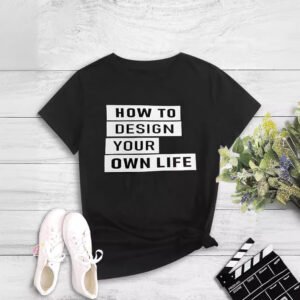 Fashion Women's Printed Round Neck Pullover T-Shirt