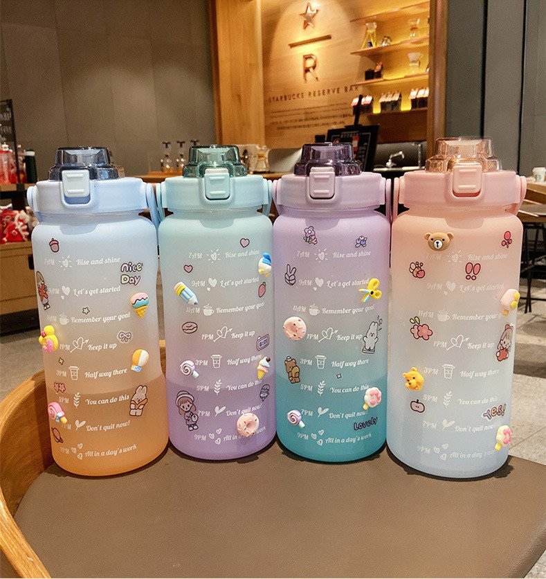 Bottle with carry strap