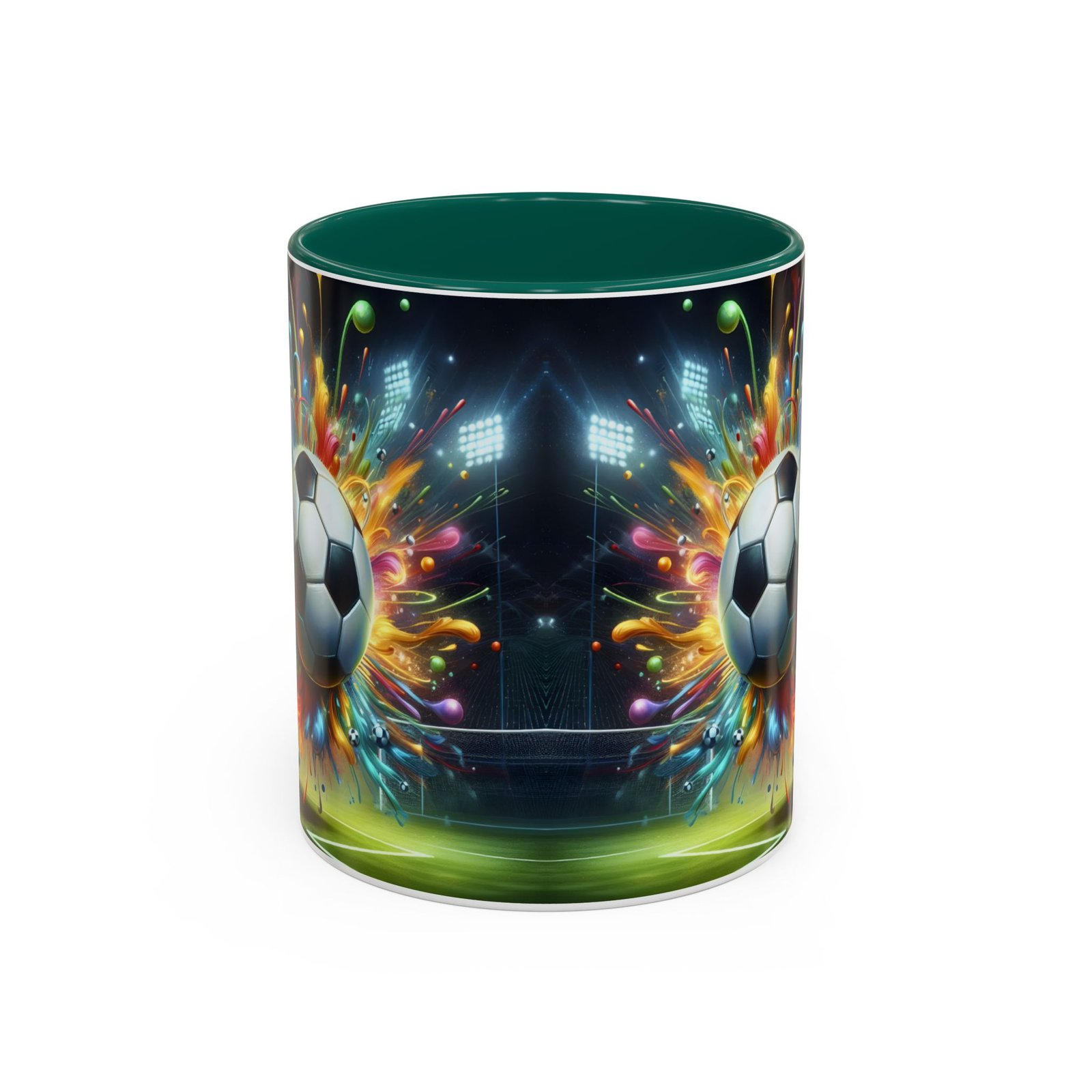 Soccer Splash Mug – Colorful Football Art Coffee Cup (11oz, 15oz) - Image 21