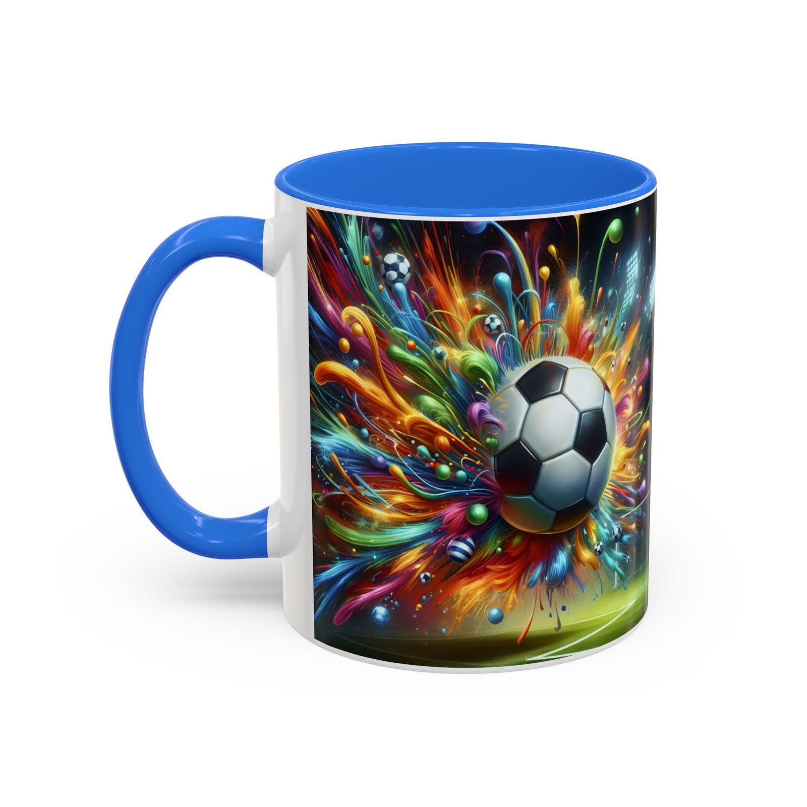 Soccer Splash Mug – Colorful Football Art Coffee Cup (11oz, 15oz) - Image 14