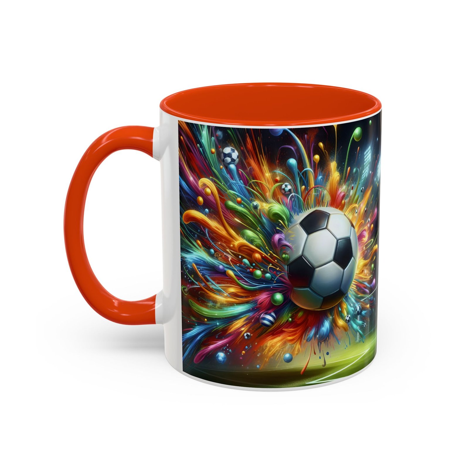 Soccer Splash Mug – Colorful Football Art Coffee Cup (11oz, 15oz) - Image 40