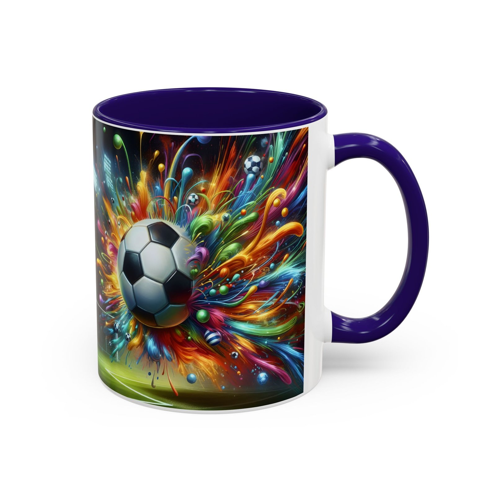 Soccer Splash Mug – Colorful Football Art Coffee Cup (11oz, 15oz) - Image 7