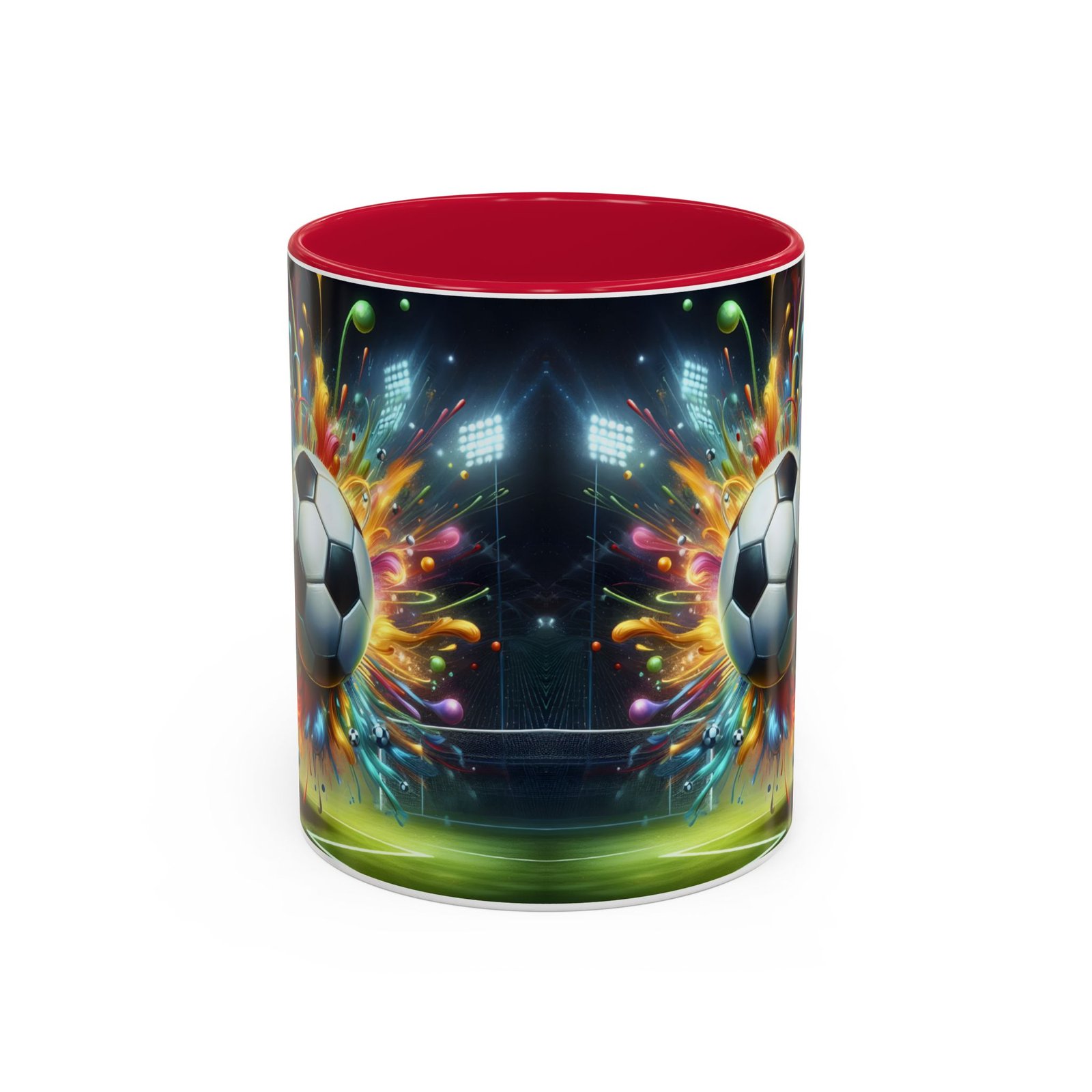 Soccer Splash Mug – Colorful Football Art Coffee Cup (11oz, 15oz) - Image 45