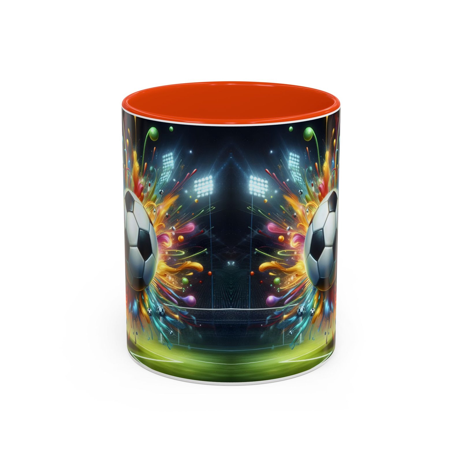 Soccer Splash Mug – Colorful Football Art Coffee Cup (11oz, 15oz) - Image 37