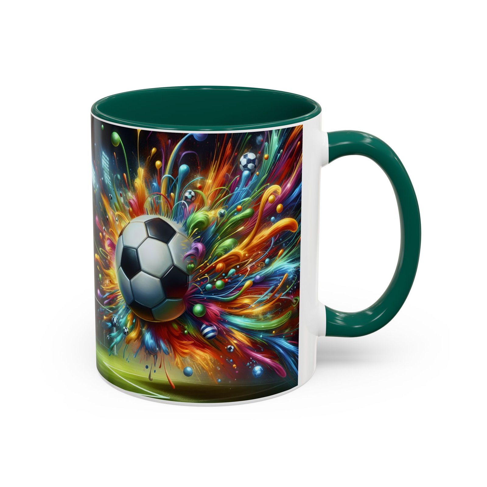 Soccer Splash Mug – Colorful Football Art Coffee Cup (11oz, 15oz) - Image 22