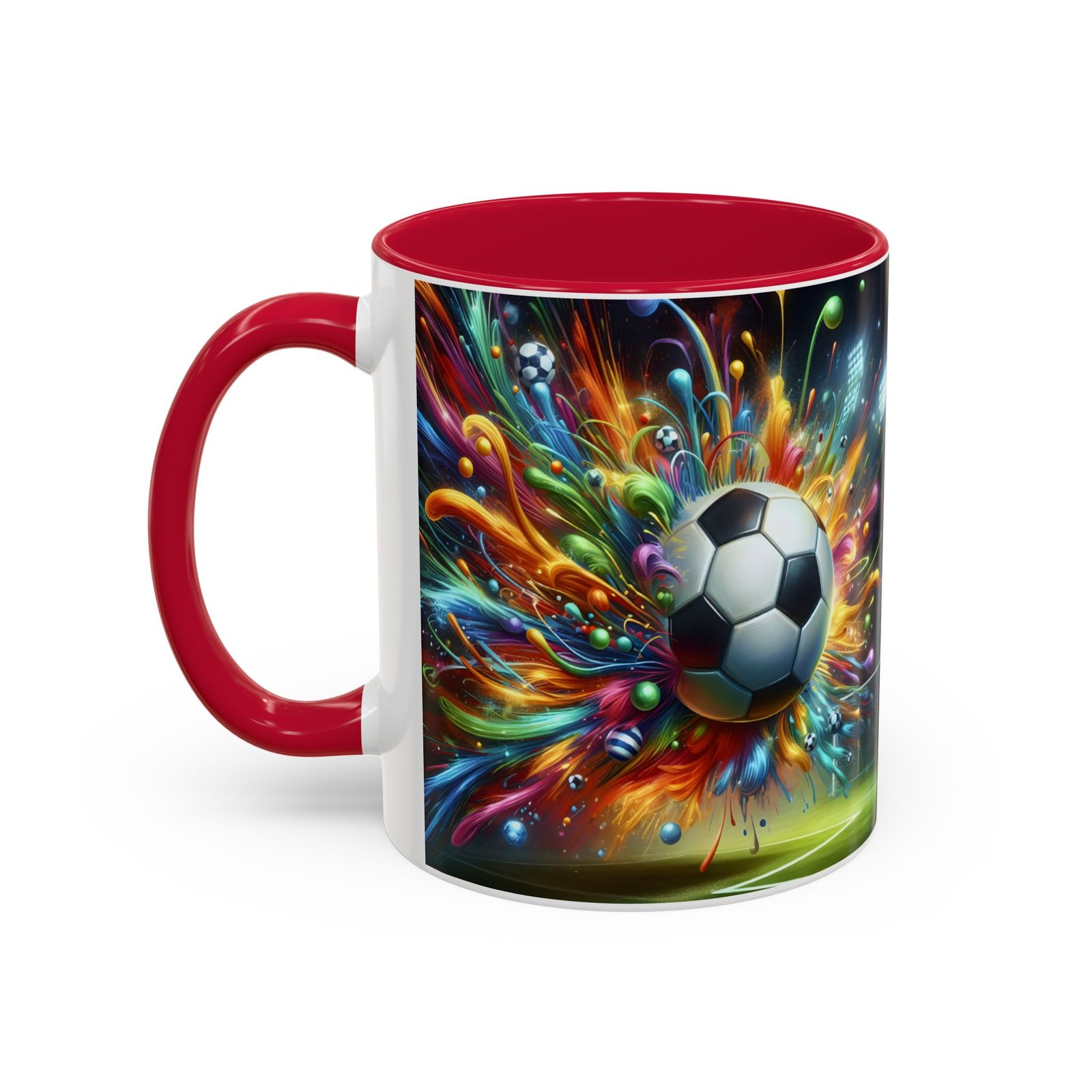 Soccer Splash Mug – Colorful Football Art Coffee Cup (11oz, 15oz) - Image 48