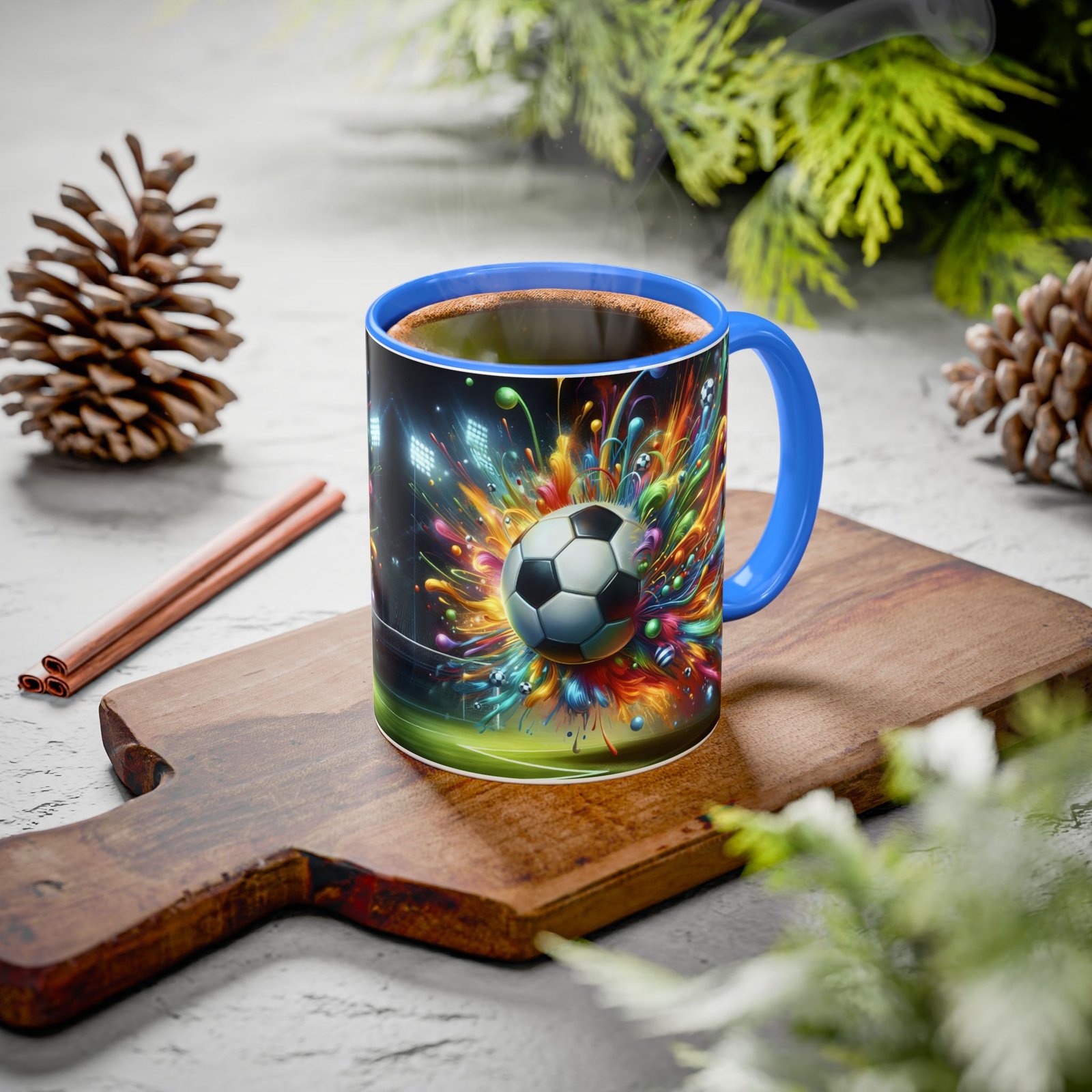 Soccer Splash Mug – Colorful Football Art Coffee Cup (11oz, 15oz) - Image 15