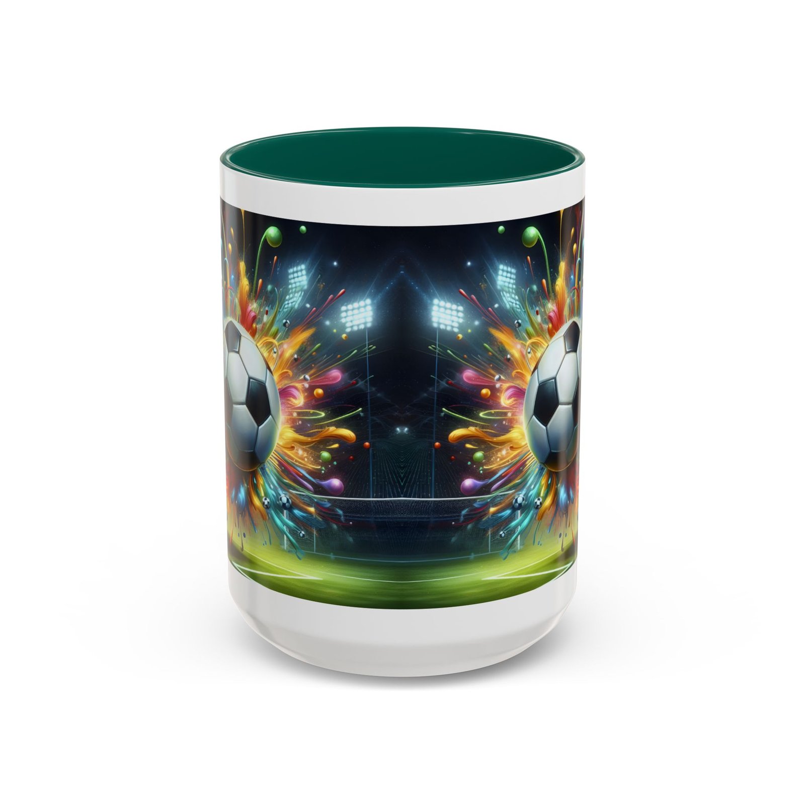 Soccer Splash Mug – Colorful Football Art Coffee Cup (11oz, 15oz) - Image 65