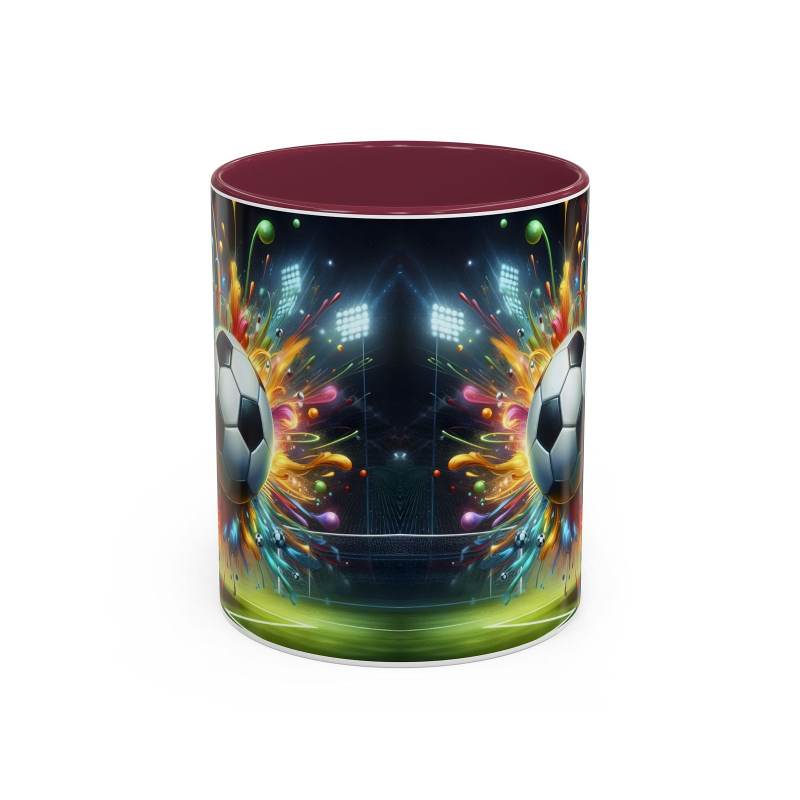 Soccer Splash Mug – Colorful Football Art Coffee Cup (11oz, 15oz) - Image 33