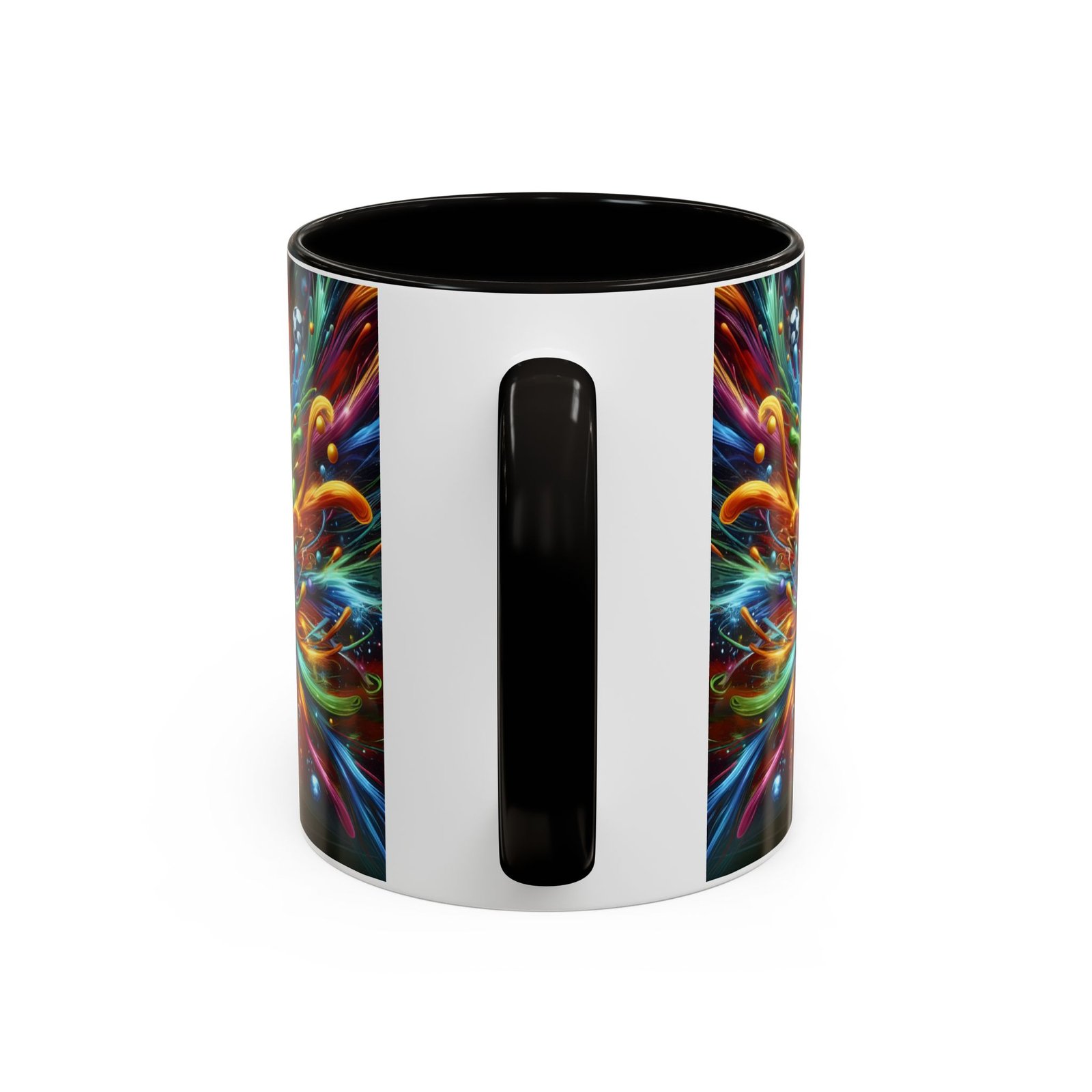 Soccer Splash Mug – Colorful Football Art Coffee Cup (11oz, 15oz) - Image 3