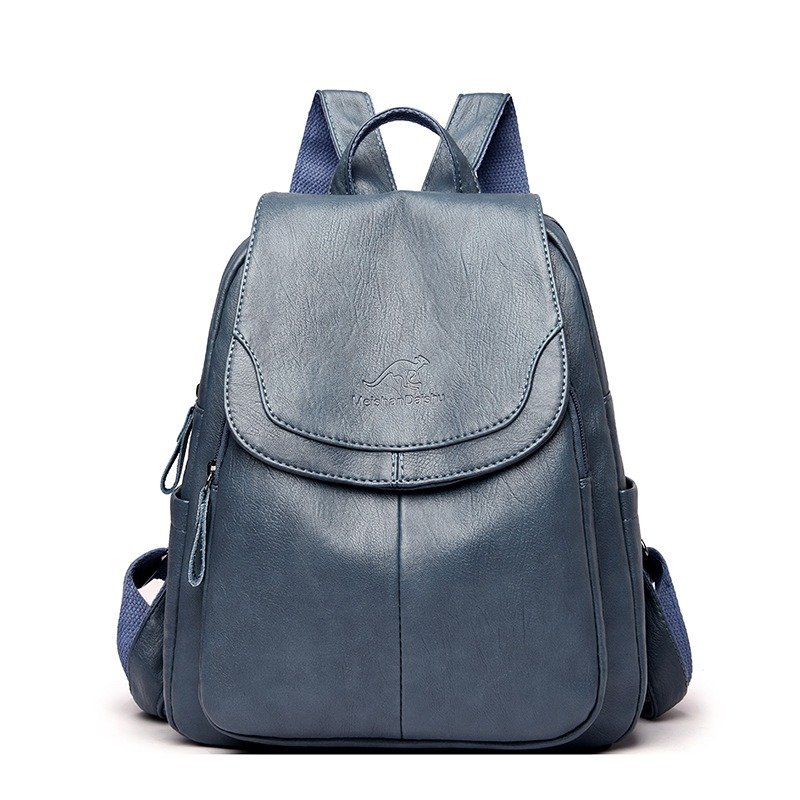 Backpack Women's Fashionable Travel Bag Trendy College Student Backpack - Image 13