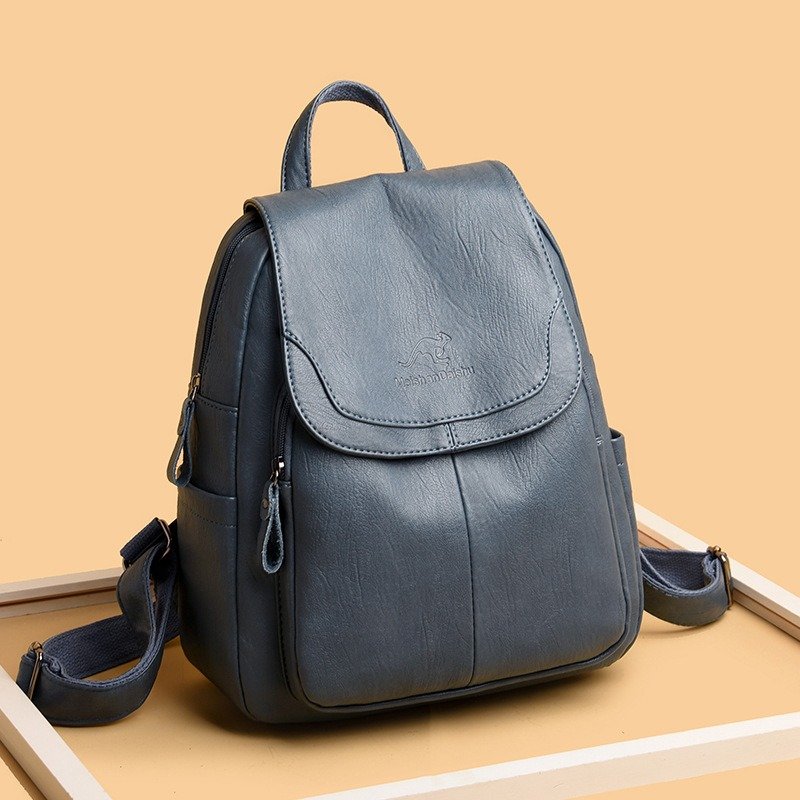 Backpack Women's Fashionable Travel Bag Trendy College Student Backpack - Image 12