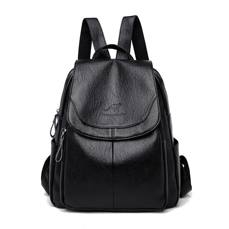 Backpack Women's Fashionable Travel Bag Trendy College Student Backpack - Image 10